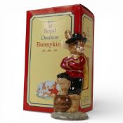 Royal Doulton Bunnykins Character Figure Cavalier DB179 for UK I Ceramics, complete with original