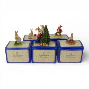 Royal Doulton Bunnykins resin characters figures to include:- Susan 'The helper' DBR4/888, Father