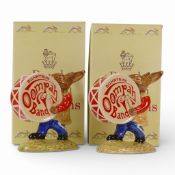 Royal Doulton Bunnykins Characters presenting from the 'The Oompah Band, Two Drummer Bunnykins DB26,