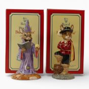 Royal Doulton Bunnykins Characters to include:- Wizard DB168, Cavalier DB179 Exclusively produced