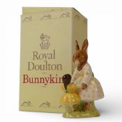 Royal Doulton Bunnykin Character Dollie 'Playtime' DB80. U.S.A colourway presented in original box