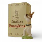Royal Doulton Bunnykins Cricket Character Bowler DB145, Exclusively produced for UKI, Special