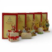 Royal Doulton Bunnykins Characters to include:- Boy Skater DB152, Easter Greetings DB149, New Baby