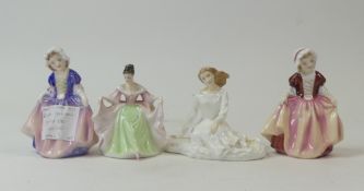 Royal Doulton lady figures to include Sara HN3215, Dinky Do HN1678, Dinky Do HN2120 (seconds) and