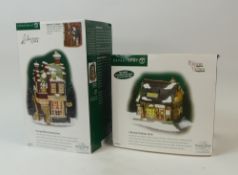 Department 56, Dicken's Village Series, A Christmas Carol - Scrooge & Marley Counting House, with 3D