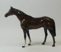 Beswick Bois Roussel racehorse, 701. (H: 28cm)