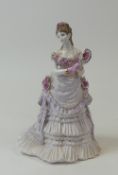 Royal Worcester lady figurine Splendour at Court series, A Royal Presentation, limited edition no.