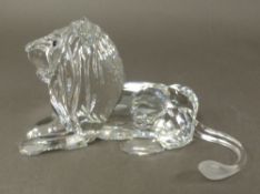 Swarovski SCS Annual Edition 1995 “The Lion” from the Inspiration Africa collection, with