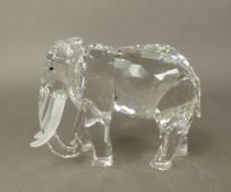 Swarovski Crystal Figure, Annual Edition 1993 Elephant complete with original box. (Excellent