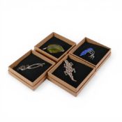 4 x large and heavy sterling silver vintage brooches, various sizes & weights. One enamel brooch has