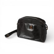 Vintage Burberrys brown leather handbag (wear to leather on the corners)