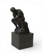 Bronze figure After Rodin 