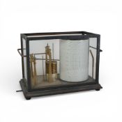 19th century barograph by Shorty & Mason of London, no.1469/44. Collection/Courier only. (H: 26.