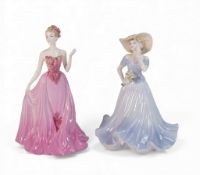 Coalport Lady Figurines to include:- The Park Lane Collection, 'Belle of the Ball', Four Seasons, '