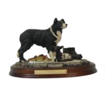 Border Fine Arts auld Hemp, model no.B0360 by N Turner, 25th Anniversary 1974-1999. (H: 17cm)