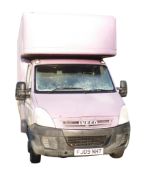 2009 Iveco Daily 35C15 XLWB Luton Van in purple with 2998cc diesel engine. Good runner with