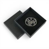 Georg Jensen Denmark KNEELING DEER brooch design 256 45mm wide, 16g.