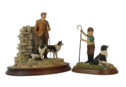 Border Fine Arts Next To Go, model no.B0012 by Ray Ayres, together with Come By Shep, model no.