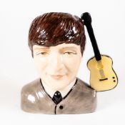 Peggy Davies John Lennon character jug, limited edition 67/200 with certificate.
