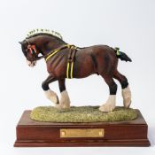Border Fine Arts Champion of Champions, model no.L140A by Anne Wall, limited edition no.111 of