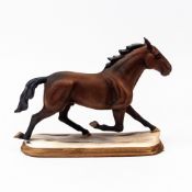 Beswick model of Cardigan Bay, model 2430, first version with back leg unattached, h.20cm.