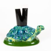 Lorna Bailey prototype Guinness Turtle with pint (rare).