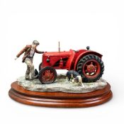 Border Fine Arts model Kick Start by Ray Ayres, model no. B0541. Model approx. L: 25cm. PREFERRED