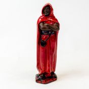 A Royal Doulton Burslem Artwares limited edition Flambe S/S The Moor figure BA74 Modelled by Alan