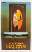 Poster VSOE VENICE SIMPLON ORIENT EXPRESS LONDON~PARIS~VENICE, by Fix Masseau. First edition