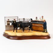 Border Fine Arts Limousine Cross, model no 0666A by Kirsty Armstrong, limited edition no. 314 of