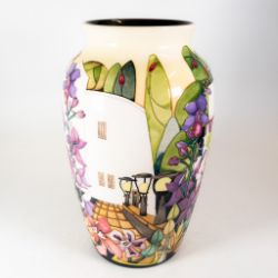Moorcroft Prestige Vase, House For an Art Lover 18/16, No.1, RRP £4711, designed & signed by both