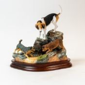 Border Fine Arts Fellhound & Terriers, model no.B0885 by Anne Wall, limited edition no.521 of 950,