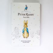 The World of Peter Rabbit solid gold Ingot Collection, Beatrix Potter - featuring four 1/100 oz gold