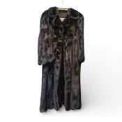 Faulkes Edgbaston Birmingham, ladies full length Blackglama Mink Coat. Measures shoulder to hem