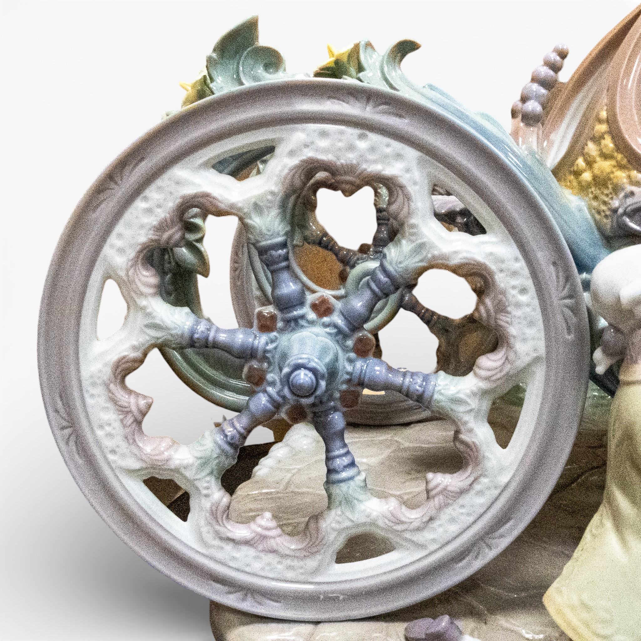 Lladró 'Cinderella's Arrival' Model No:-1785, this spectacular display is a delightful take on - Image 4 of 15