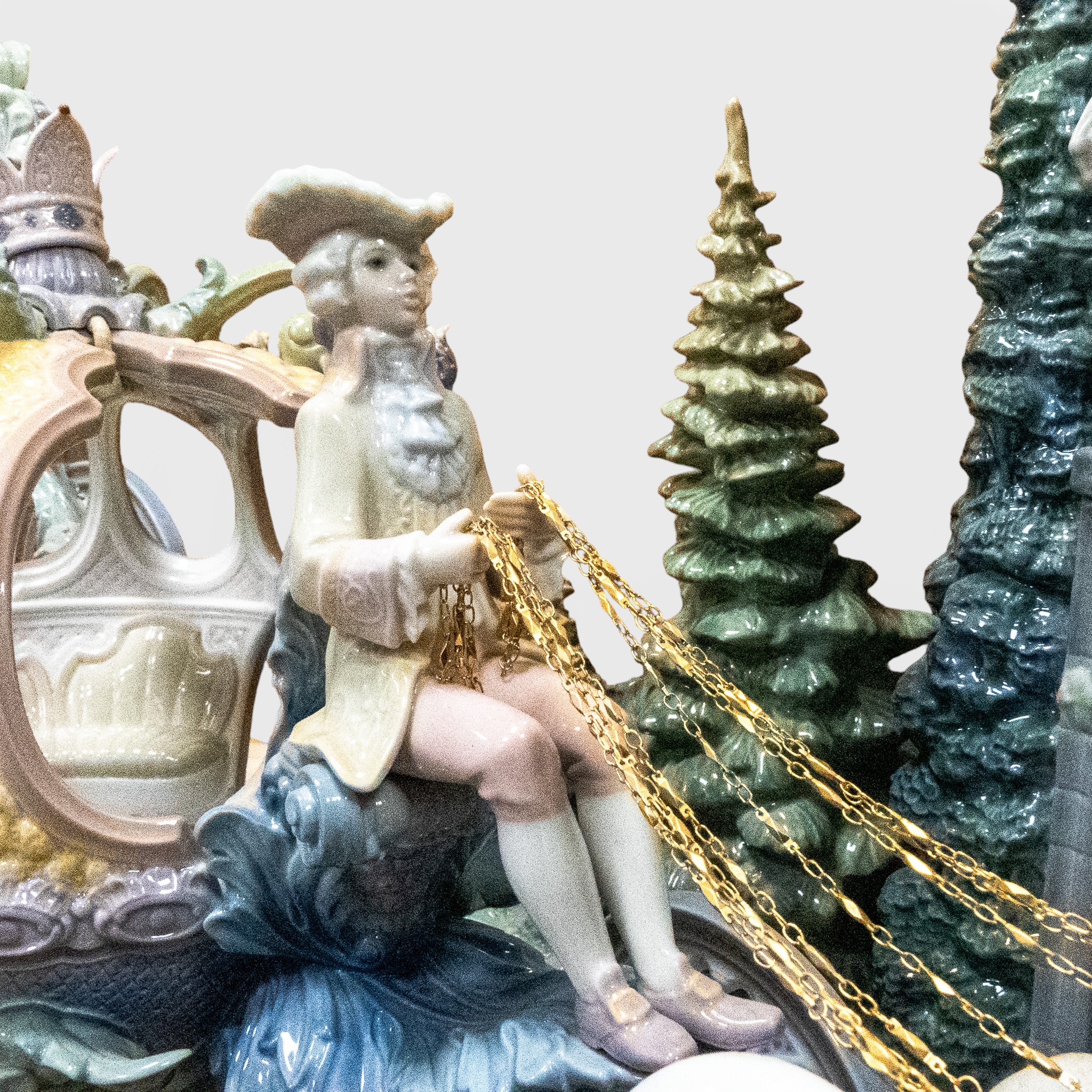 Lladró 'Cinderella's Arrival' Model No:-1785, this spectacular display is a delightful take on - Image 13 of 15