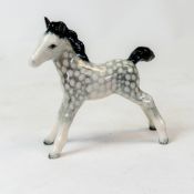 Beswick foal in light Rocking Horse grey, model 763, h.8cm.