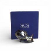 Swarovski Crystal Lovlots Gang Of Dogs 'Tomaso' Bull Terrier (935722) retired 2010 designed by