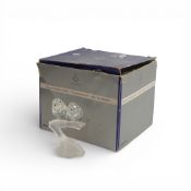 Swarovski Crystal Togetherness 'The Love Birds'(013560) retired 1987 designed by Max Schreck,