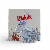 Swarovski Crystal The Lovlot Pioneers Collection Belle Mo (1041285) retired 2011 designed by Edith