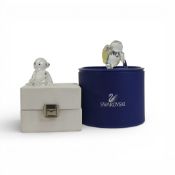 Swarovski Crystal Rare Encounters Young Gorilla with Bananas (273394) retired 2007 designed by Adi