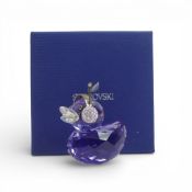 Swarovski Crystal Duck J (1049592) Part of the Happy Duck Collection retired 2012 designed by