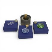 Swarovski Crystal Window Sun Catchers to include:- Circular Green Crystal Bamboo 2008 (905542),