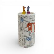 Swarovski Crystal The Lovlot City Park Ducks Lily and Luke (1039868) retired 2011 designed by