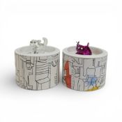 Swarovski Crystal The Lovlots Cat Collection to include:- Lil Of Bling (843547) retired 2008