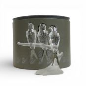 Swarovski crystal Swallows were part of the Feathered Beauties theme. Their head and tail feathers