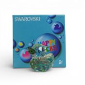 Swarovski Crystal Happy Birthday Duck (1078531) Part of The Happy Duck Collection retired 2012,