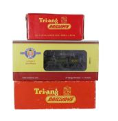 Tri-ang OO/HO gauge R52 0-6-0 Class 3F Jinty BR black 47606 and R59 2-6-2 Tank locomotive,