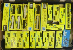 A collection of boxed Piko HO gauge freight wagons and tankers. Boxes generally in good