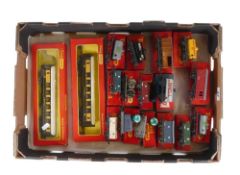 Tri-ang Railways OO gauge freight wagons to include R112 Goods Truck, R12 Tank wagon, R210 Shell